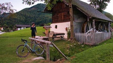 SalzburgerLand,Salzkammergut,Radfahren,Gravelbike,Rennrad,Blockhütte,Morgens SalzburgerLand,Salzkammergut,Radfahren,Gravelbike,Rennrad,Blockhütte,Morgens