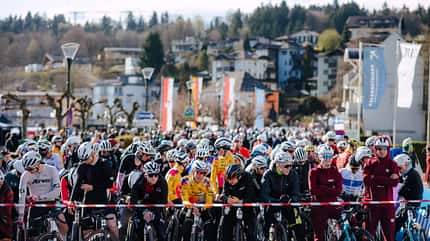UCI Wörthersee Gravel Race,Gravelbike,Österreich,Kärnten,warten auf Start UCI Wörthersee Gravel Race,Gravelbike,Österreich,Kärnten,warten auf Start