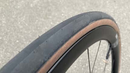 Lauffläche des neuen Michelin Pro 5 Lauffläche des neuen Michelin Pro 5