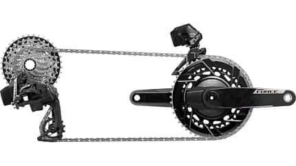 Sram Force AXS 2025,Schaltgruppe,Gesamtansicht Sram Force AXS 2025,Schaltgruppe,Gesamtansicht