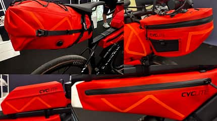 Cyclite Sonderedition, Bikepackingtaschen,Collage Cyclite Sonderedition, Bikepackingtaschen,Collage