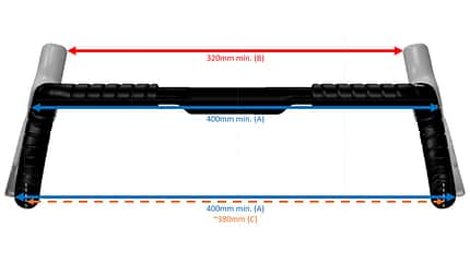 Schaubilder der UCI zu Lenkerdimensionen Schaubilder der UCI zu Lenkerdimensionen