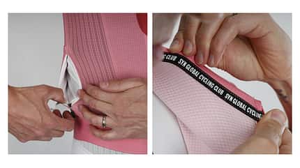 Details am SYN Pro Radtrikot Details am SYN Pro Radtrikot