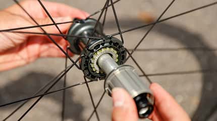 Corima 45R Laufräder,Test,ROADBIKE,Nabe Corima 45R Laufräder,Test,ROADBIKE,Nabe