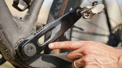 Kurbelarm der Sram Rival XPLR AXS Kurbelarm der Sram Rival XPLR AXS