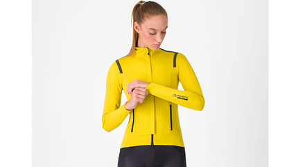 Adult, Coat, Female, Jacket, Long Sleeve, Person, Sleeve, StyleShootsAspectRatio=4_5, StyleShootsEquipment=StyleShoots Live (C07C71RFJYW0), StyleShootsFraming=Top, StyleShootsModel=Test, StyleShootsPreset=Castelli 4_5, StyleShootsProducts=4525557_085, Suit, Woman, Adult, Clothing, Coat, Female, Fleece, Jacket, Long Sleeve, Person, Sleeve, Woman Castelli Perfetto RoS3 Jacket Winter Herbst Rennradfahren