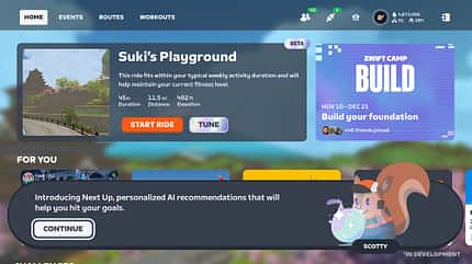 Zwift,Indoor-Cycling,Playground