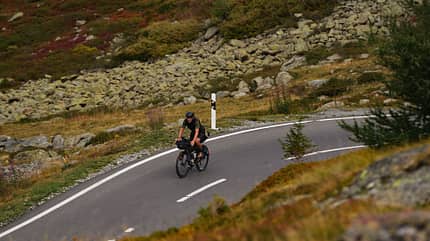 Markus Weinberg European Connection Trail mit dem Gravelbike in den Alpen