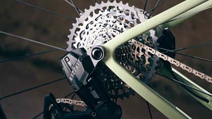 Das neue 3T Primo2 Gravelbike mit UDH-Schaltwerk.