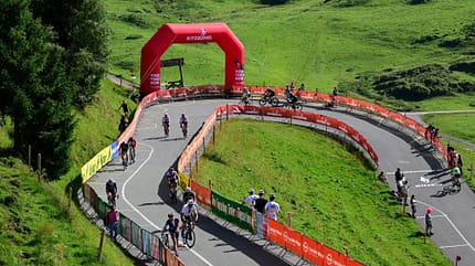 Kitzbüheler Radmarathon,Kurve Kitzbüheler Radmarathon,Kurve