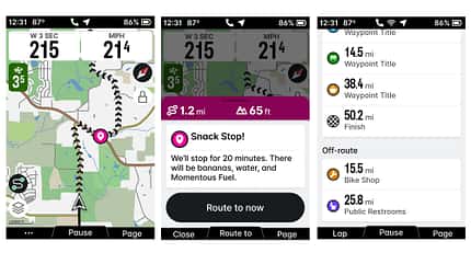 Wahoo Way Points,Elemnt Radcomputer,Screenshots Wahoo Way Points,Elemnt Radcomputer,Screenshots
