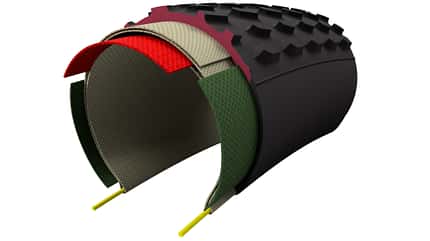 Onza Allegra X-Gravelreifen,GEC,Querschnitt