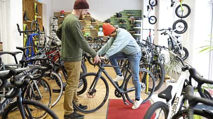 Kaufberatung im Fahrradladen Kaufberatung im Fahrradladen