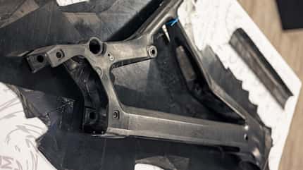 Ein unlackierter Rahmen des Focus Jam² Next Ein unlackierter Rahmen des Focus Jam² Next