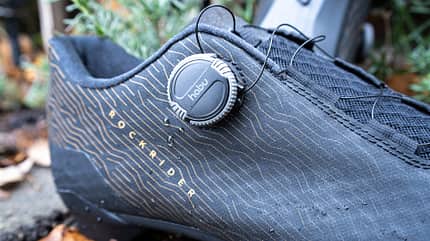 Fahrradschuh,Gravelschuh,Rockrider MTB Gravel Race 900,Decathlon,Habu Drehverschluss