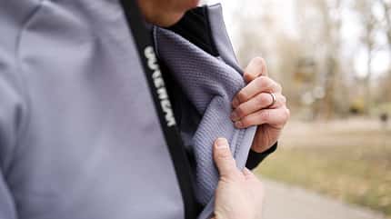 Innenfutter der Gorewear Spinshift Thermo Jacke Innenfutter der Gorewear Spinshift Thermo Jacke