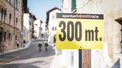 Letzte Rampe beim Sportful Dolomiti Race Letzte Rampe beim Sportful Dolomiti Race