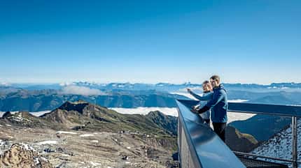 Aussichtsplattform Kitzsteinhorn - Viewing plattform Kitzsteinhorn_3 (c) Zell am See-Kaprun Tourismus
