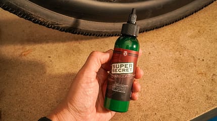 Silca Super Secret Chain Lube,Flasche in der Hand