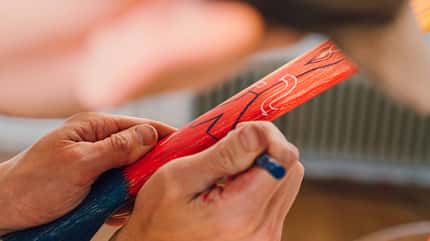 BH x Artist,Rennrad SL1,Künstler Joshua Joren,Feinarbeit Oberrohr BH x Artist,Rennrad SL1,Künstler Joshua Joren,Feinarbeit Oberrohr