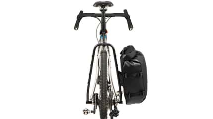 Restrap Switch Rack,Pannier 10l,Cage,Bikepacking,Gepäckträger,Frontalansicht