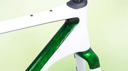 Bike Ahead The Superfast,Gravelbike,Studio,Deep Green,Unterrohr,Gabel