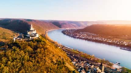 Marksburg über Braubach am Rhein