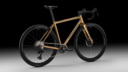 Officina Battaglin Milano Steel Gravelbike Gold