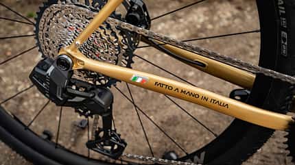 Officina Battaglin Milano Steel Gravelbike Kettenstrebe