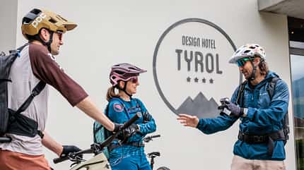 Südtirol,Design Tyrol Bikehotel,Guide,MTB-Fahrer