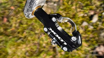 Look X-One G TI Gravelpedale,Test,Seite ohne Halterung