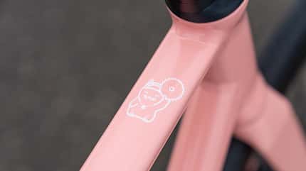 Standert Kreissäge RS,Rennrad,ROADBIKE Test,Logo Oberrohr