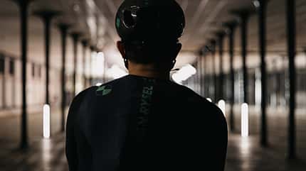 Van Rysel Projekt Airbag,Rückansicht,Trikot,Labor Van Rysel Projekt Airbag,Rückansicht,Trikot,Labor