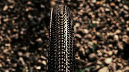 Hutchinson Touareg Race,Gravel-Reifen,Blick auf das Profil von oben