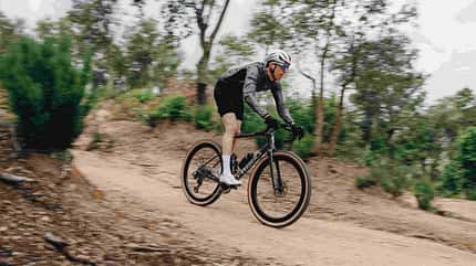 Redakteur Moritz Pfeiffer auf einem Specialized S-Works Crux 5 AXS Redakteur Moritz Pfeiffer auf einem Specialized S-Works Crux 5 AXS