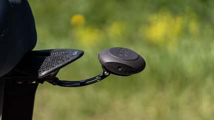 Wasted Watts Tracker am Sattel