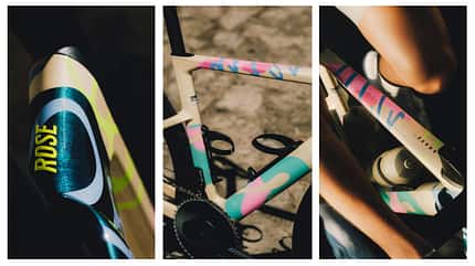 Details eines Rose Shave FF Del Sol Edition