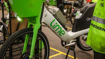 emea,electric bikes,transportation and logistics,initial public offerings, ipos,new stocks,cyclists,hire bikes,ipo,markets,city transport,bicyclists,london,stocks, securities,industries,bikes,i.p.o.,business news,british,bicycles Inside Lime Bikes Warehouse As Uber-Backed Electric Scooter Rental Firm Files for IPO