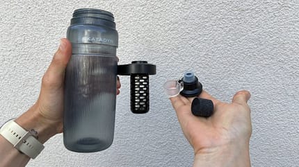 Katadyn BeFree AC Bottle mit Hohlfaser- und Aktivkohlefilter
