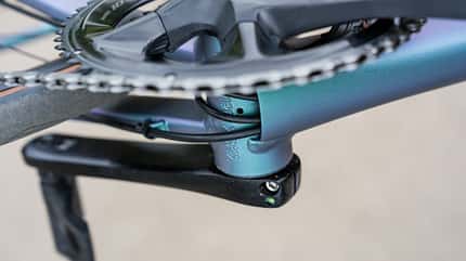 Cube Attain SLX,Einsteiger Rennrad,ROADBIKE Test,unterhalb des Tretlagers Cube Attain SLX,Einsteiger Rennrad,ROADBIKE Test,unterhalb des Tretlagers