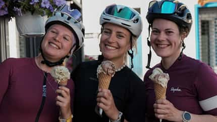 Gute Laune bei einem MyCyclingCamp powered by ROADBIKE Gute Laune bei einem MyCyclingCamp powered by ROADBIKE