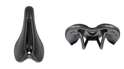 Selle Italia SLR Gravel,Sattel für Gravelbike,Studioansicht von oben und hinten