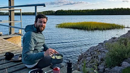 Tour Around Europe mit dem Gravelbike, Woche 13, Abendessen Tour Around Europe mit dem Gravelbike, Woche 13, Abendessen