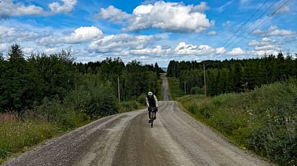 Tour Around Europe mit dem Gravelbike, Woche 13, endlose Weite Tour Around Europe mit dem Gravelbike, Woche 13, endlose Weite