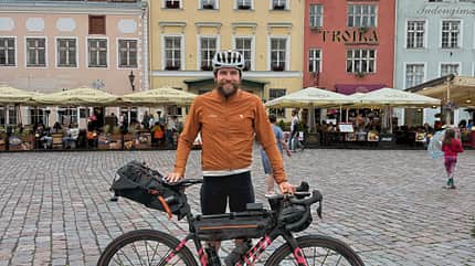 Woche 14 der Tour Around Europe von Jonas Deichmann und Josefine Rutkowski in Tallinn Woche 14 der Tour Around Europe von Jonas Deichmann und Josefine Rutkowski in Tallinn