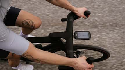 Look 785 Huez RS Rennrad Neuheit Perspektive von oben Cockpit
