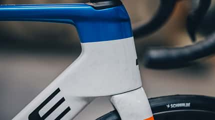 Cube Litening Aero Rennrad Übergang Steuerrohr Rahmen