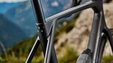 Trek Domane Rennrad Endurance Detail Sitzknoten Trek Domane Rennrad Endurance Detail Sitzknoten