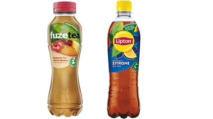 Eistee,zwei Sorten,Lipton,Fuze Tea Eistee,zwei Sorten,Lipton,Fuze Tea