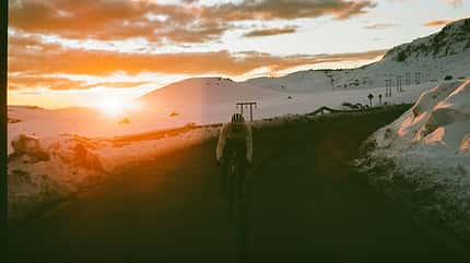 Rapha Pro Team Styles Stimmungsbild Sonnenuntergang